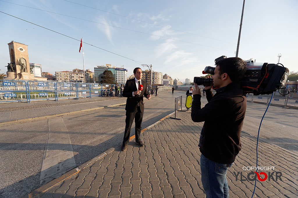 1 Mayıs 2013; Taksim meydanı; Gazeteciler