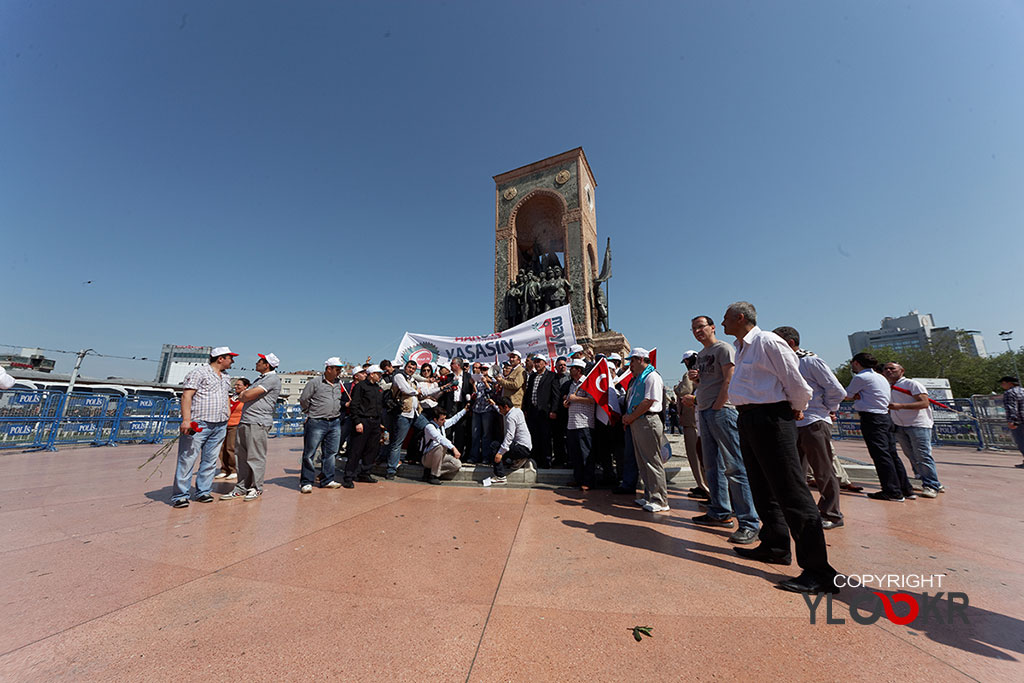 1 Mayıs 2013; Taksim Meydanı; Hak-İş