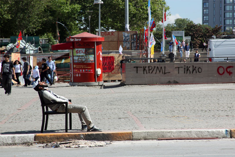 Fotoğraf: Yalçın Çakır - Taksim, Gezi Parkı 03 Haziran 2013; 2
