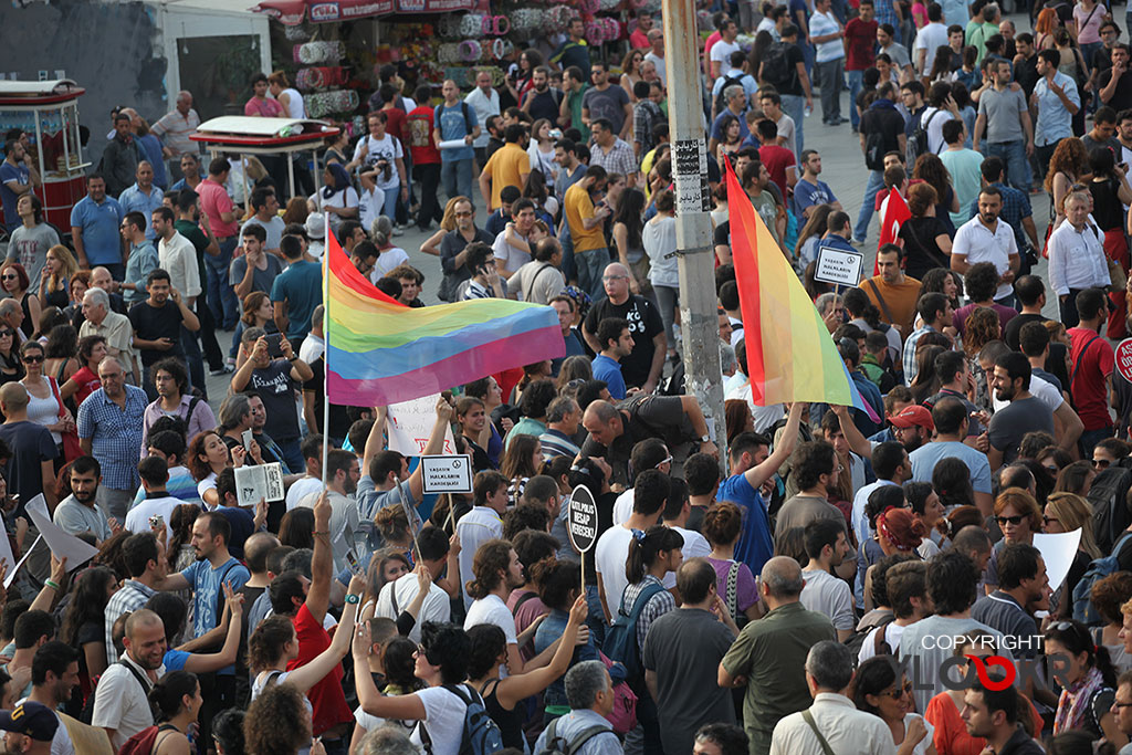 Medeni Yıldırım Anma Eylemi; HDP; Taksim Meydanı; LGBTI