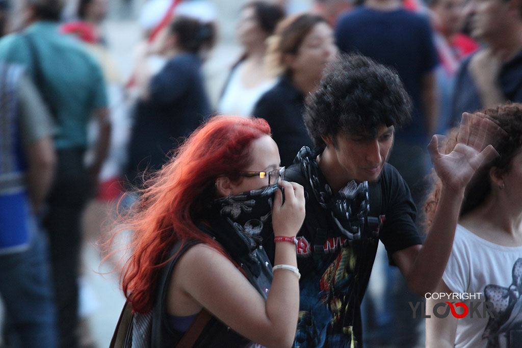 Medeni Yıldırım Anma Eylemi; Gezi Parkı; Taksim Dayanışması; Polis Barikatı 4