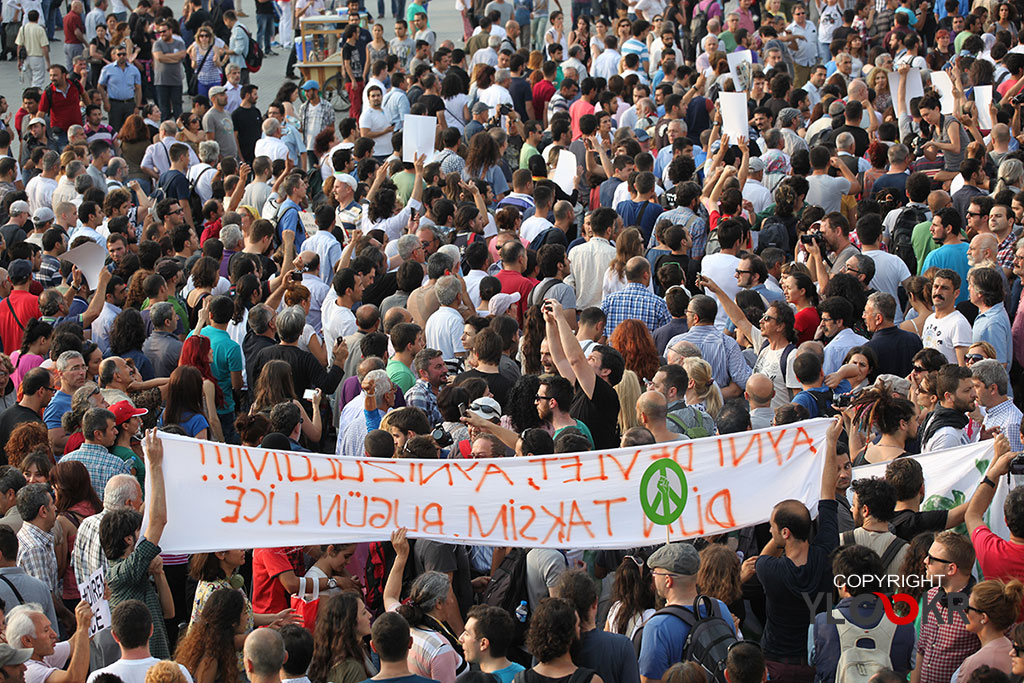 Medeni Yıldırım Anma Eylemi; HDP; Gezi Parkı