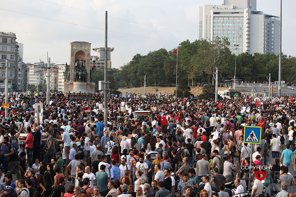 Medeni Yıldırım Anma Eylemi; HDP; Taksim Meydanı; Gezi Parkı