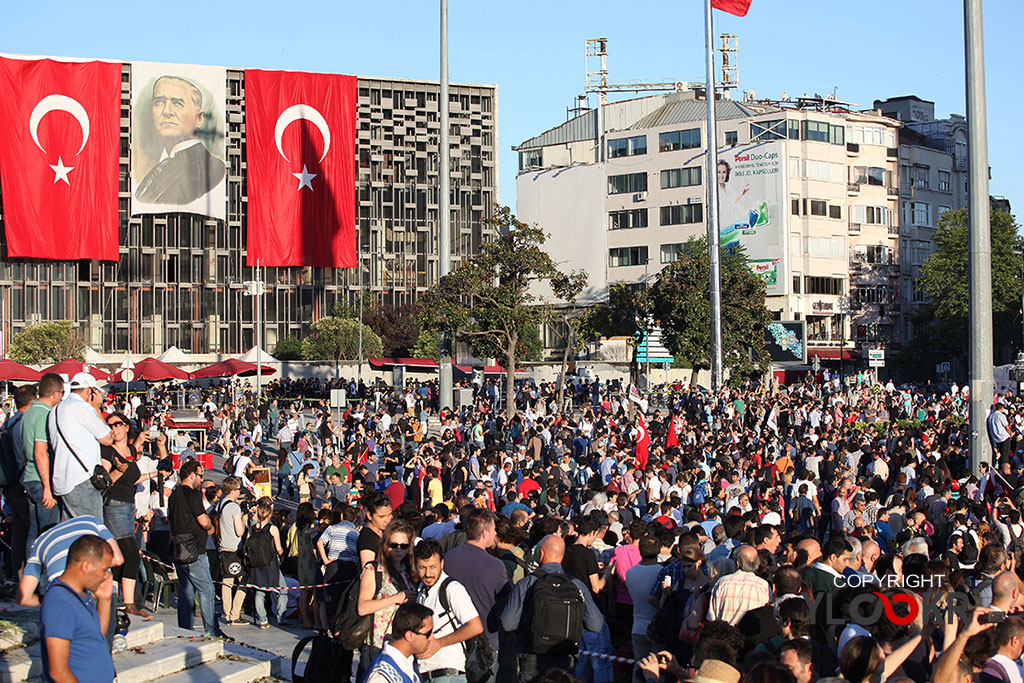 Gezi Parkı; Taksim Dayanışması; Karanfil Eylemi 2