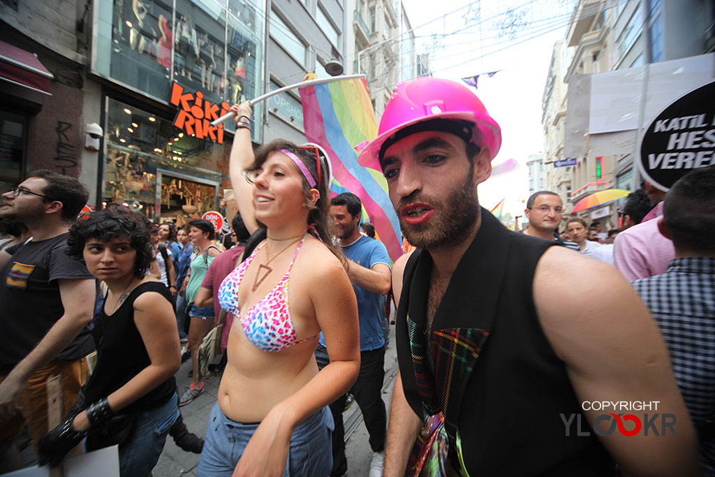 LGBTİ; Eylem; Taksim  10