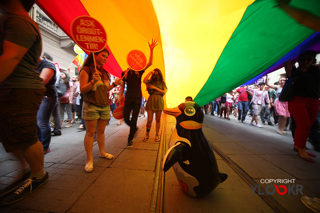 LGBTİ; Eylem; Taksim 14