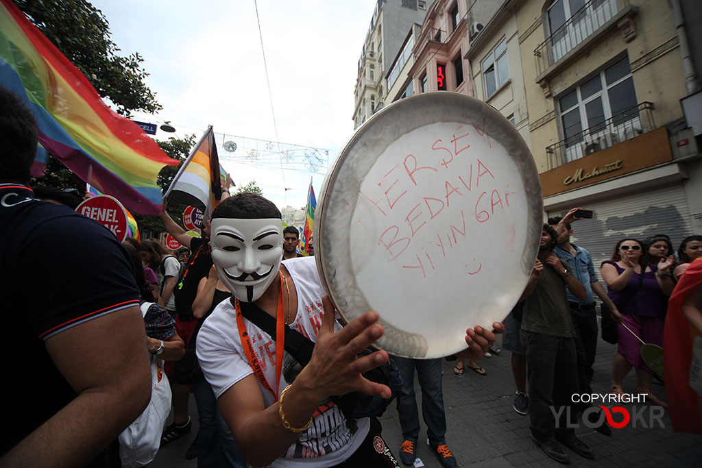 LGBTİ; Eylem; Taksim 18