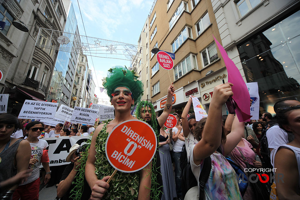 LGBTİ; Eylem; Taksim 8