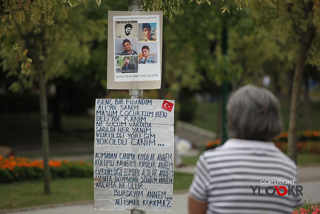 Gezi Parkı, Anı Parkı, Ali İsmail Korkmaz Şiiri