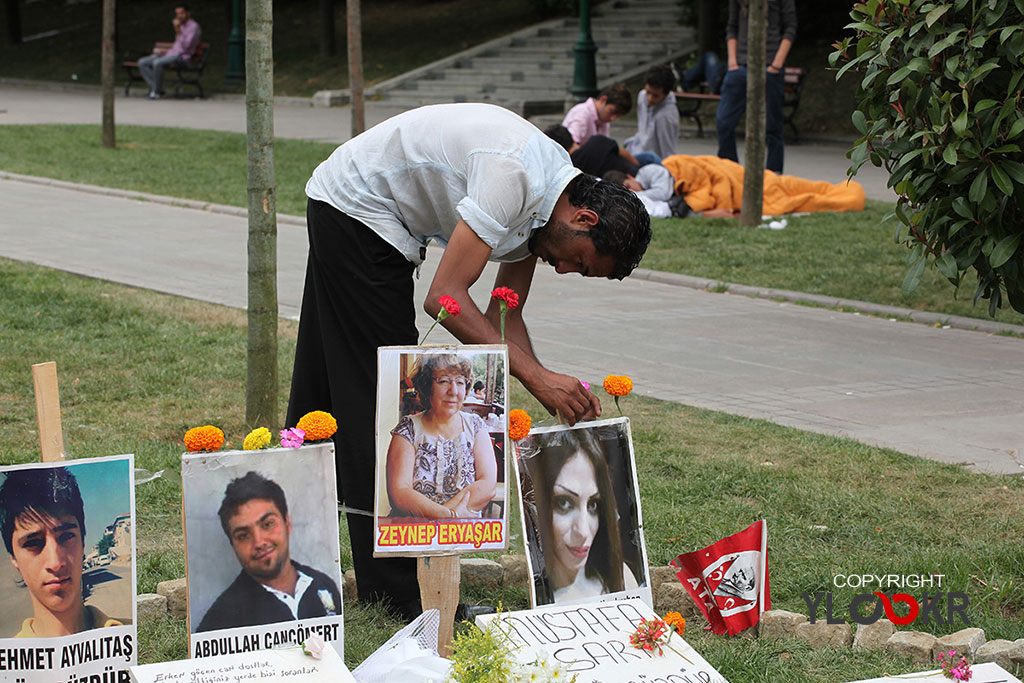 Gezi Parkı, Anı Parkı, Zeynep Eryaşar, Abdullah Cömert