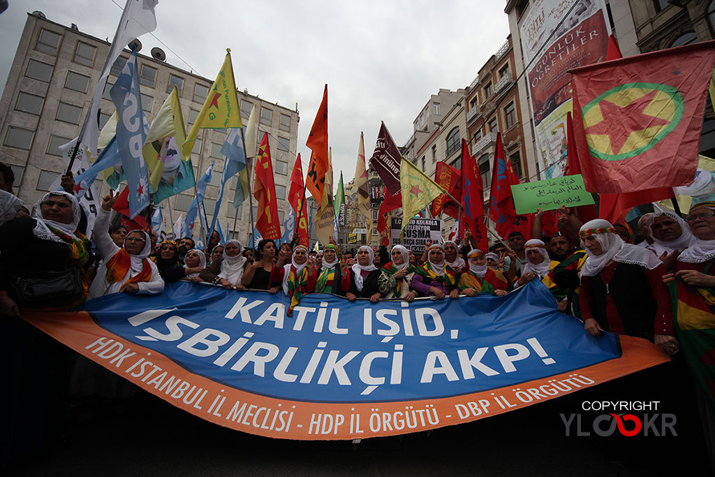 Kobane destek eylemi 3