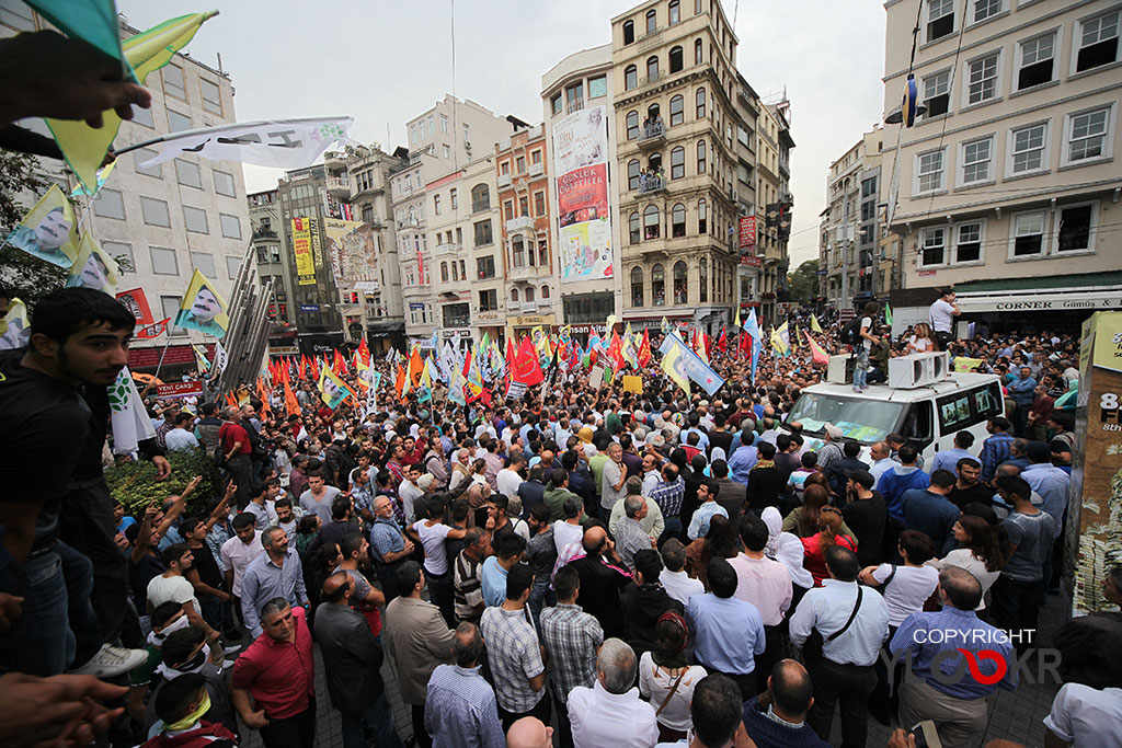 Kobane destek eylemi 5