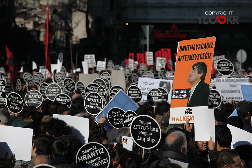 Hrant Dink anma eylemi; İstanbul 3