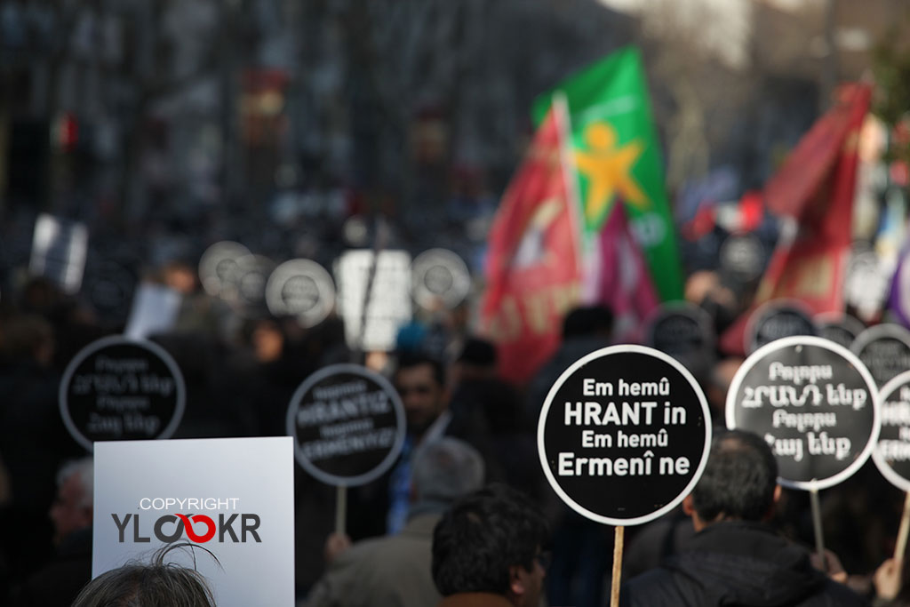 Hrant Dink anma eylemi; İstanbul 5