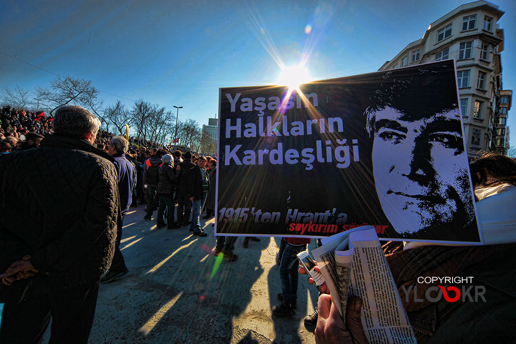 Hrant Dink anma eylemi; İstanbul 6