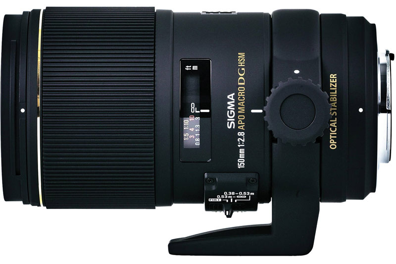 Sigma 150mm f / 2.8 EX DG OS HSM APO Macro 3